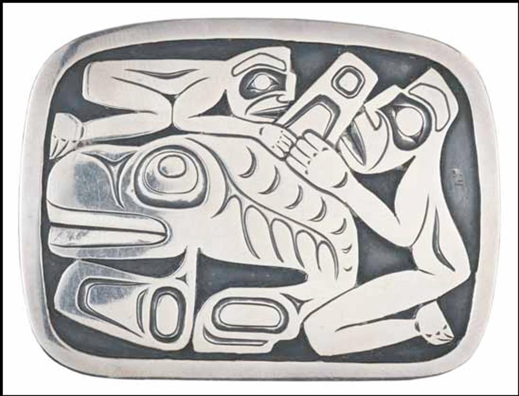William Ronald (Bill) Reid (1920-1998) - Haida Art (Killer Whale and Humans)