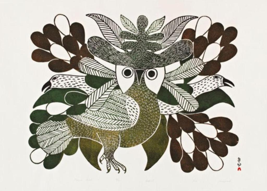 Kenojuak Ashevak (1927-2013) - Untitled