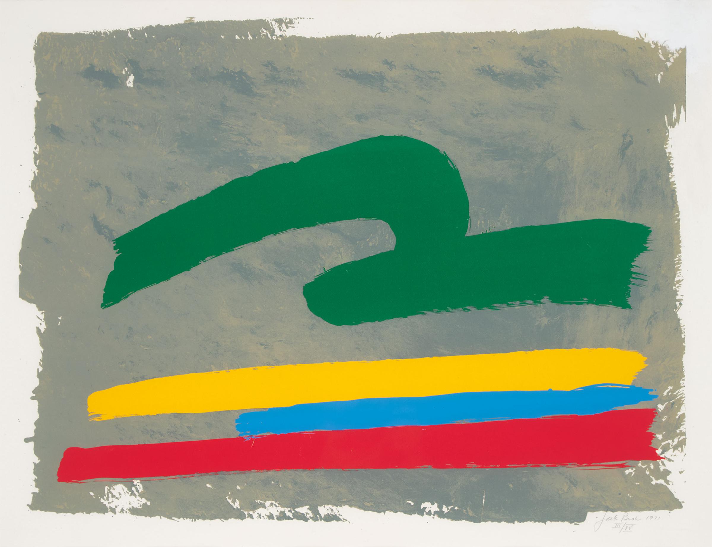 Jack Hamilton Bush (1909-1977) - Green Loop, From