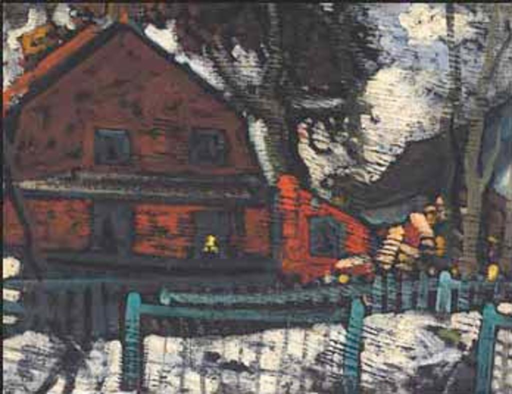 Marc-Aurèle Fortin (1888-1970) - Neige à Ste-Rose