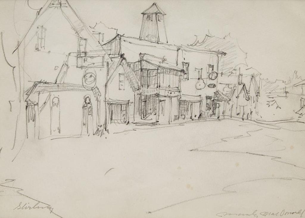Manly Edward MacDonald (1889-1971) - Stirling (Mill Street)