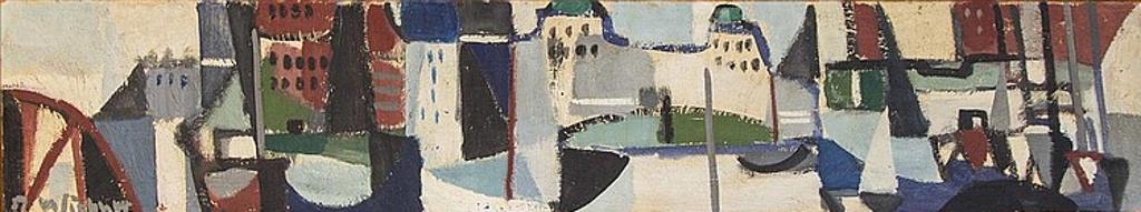 Herbert Johannes Joseph Siebner (1925-2003) - Untitled - Cityscape