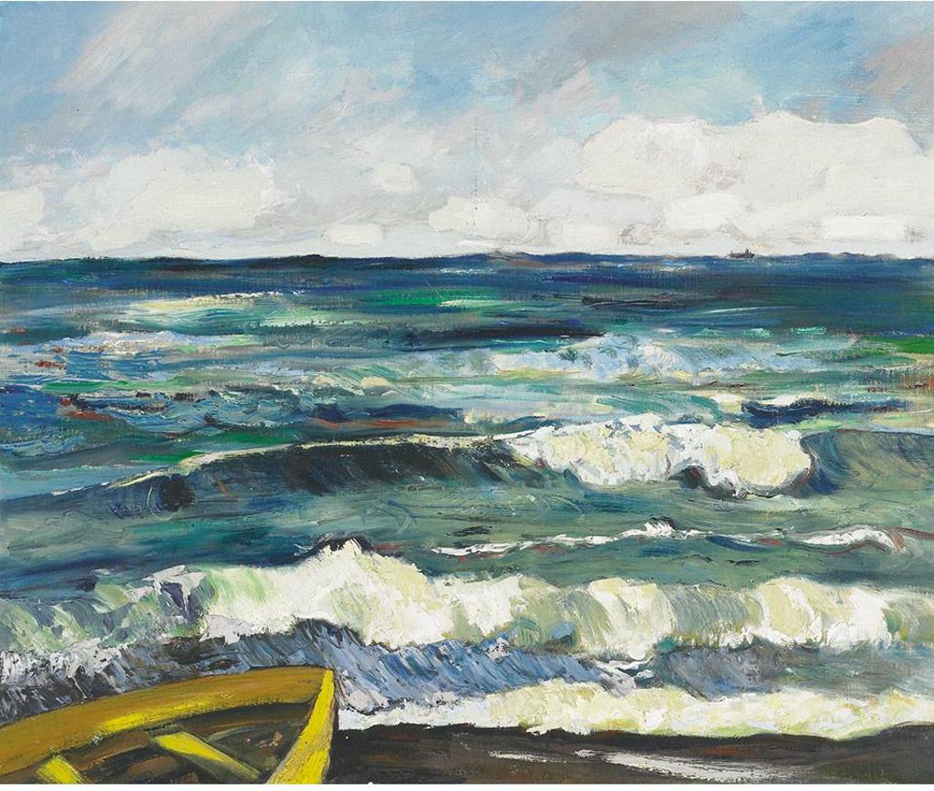 Alexandra Luke (1901-1967) - Abandoned Skiff, Lake Ontario