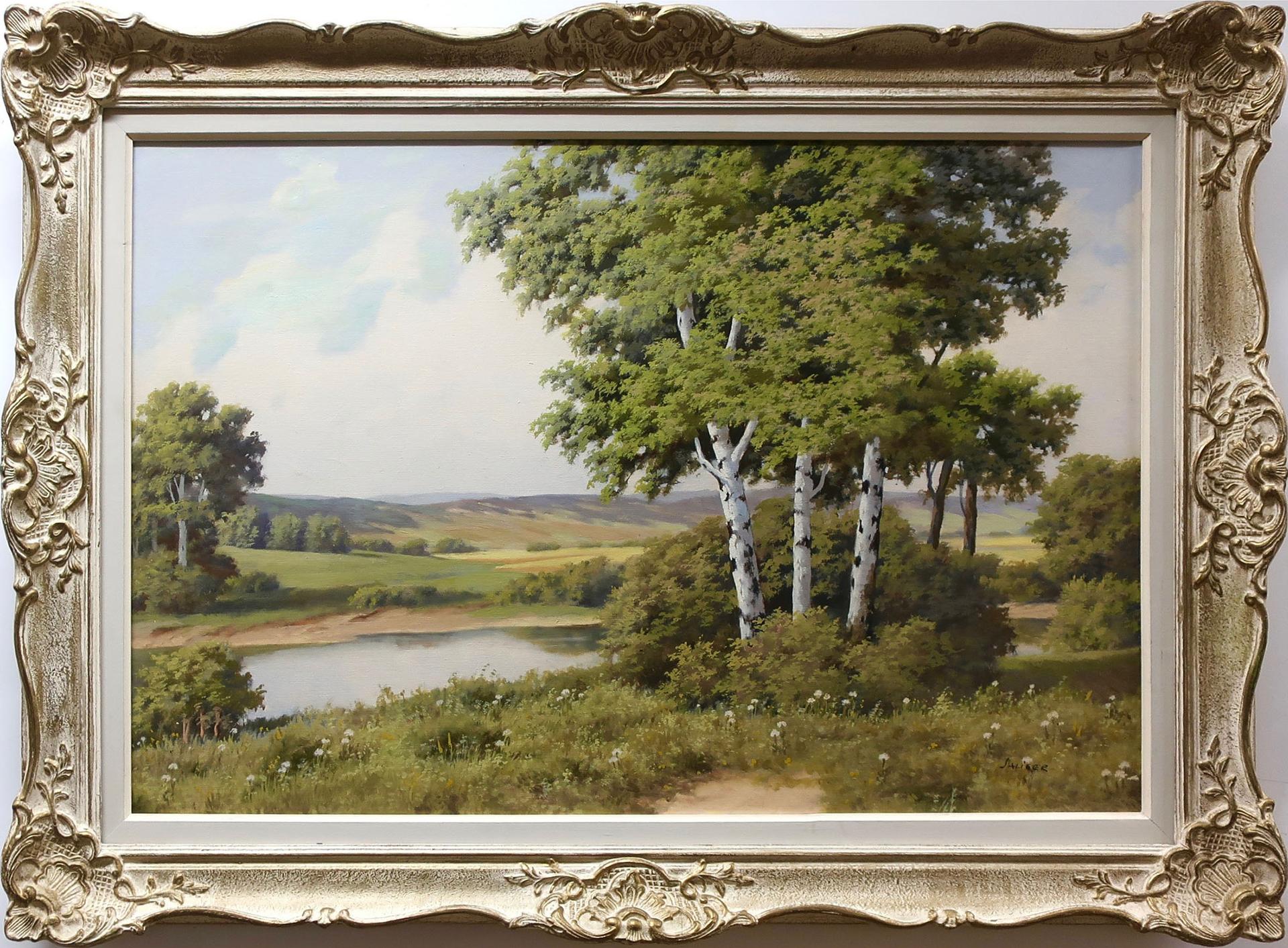 Fritz (Friedrich) Saliger (1896-1989) - Untitled (Summer Landscape)