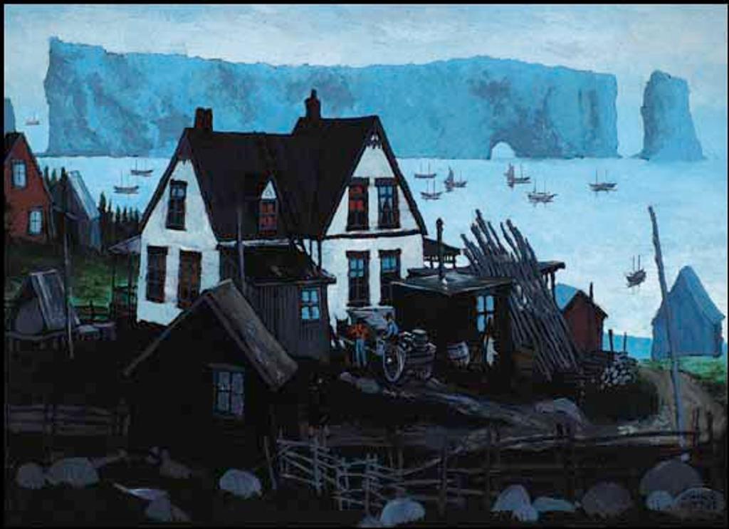 John Geoffrey Caruthers Little (1928-2024) - Rocher Percé, Gaspé