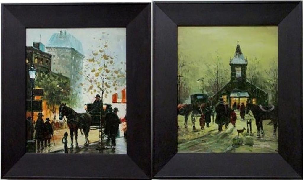 Yvon Marnier - Evening Street Studies