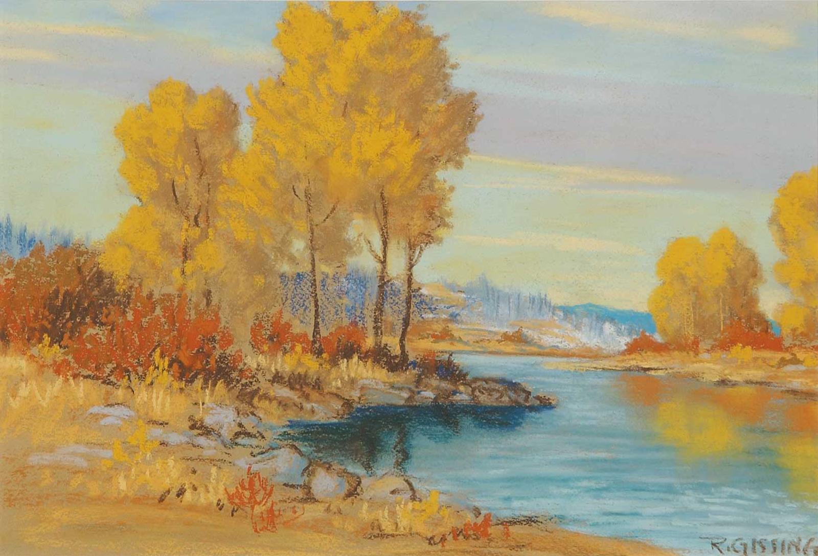 Roland Gissing (1895-1967) - Near Exshaw
