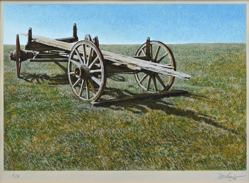 Ken (Kenneth) Edison Danby (1940-2007) - Old Wagon