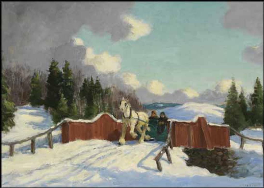 Frederick Simpson Coburn (1871-1960) - Sleigh in Winter