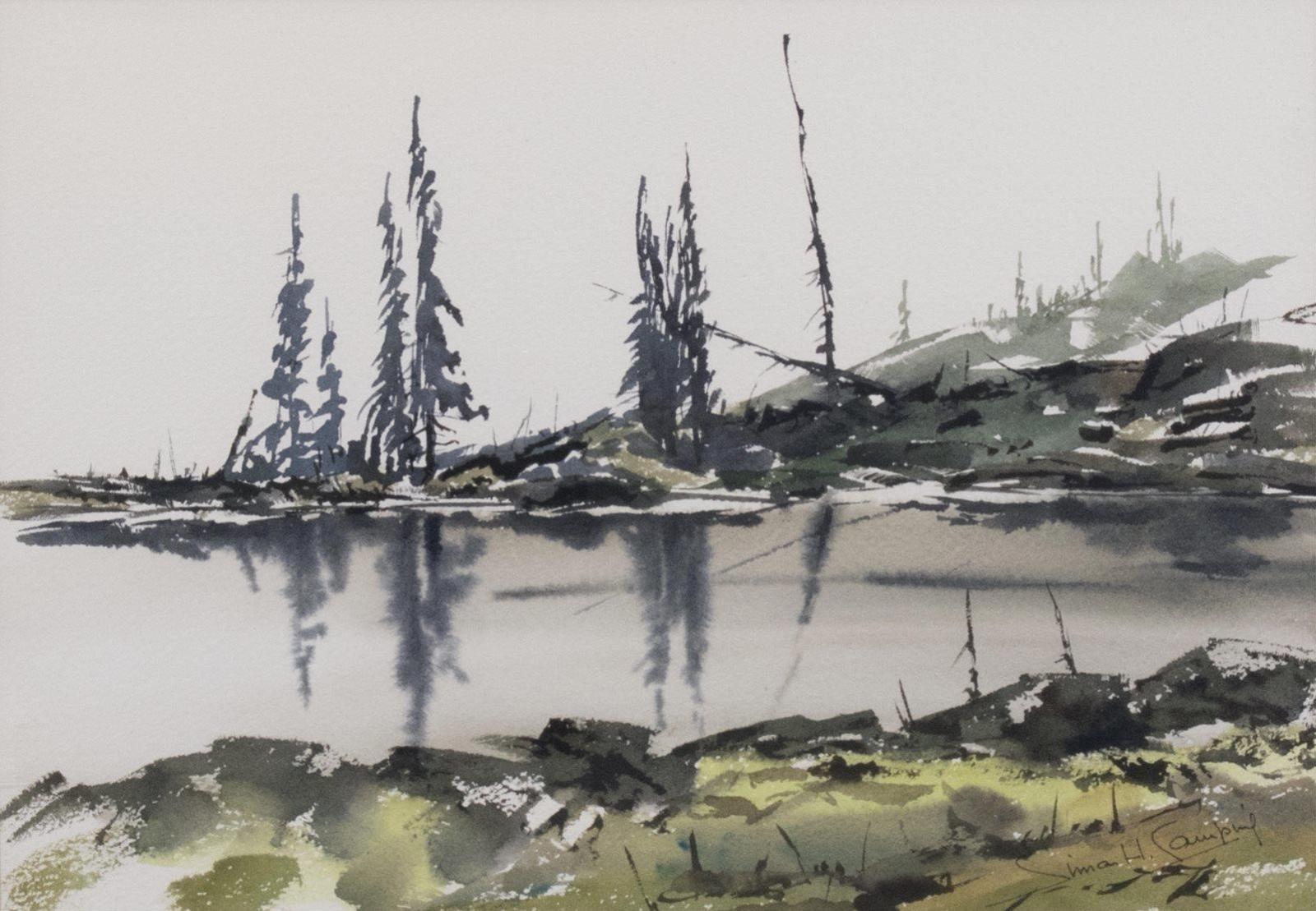 Simon Hielko Camping (1928) - Alpine Lake