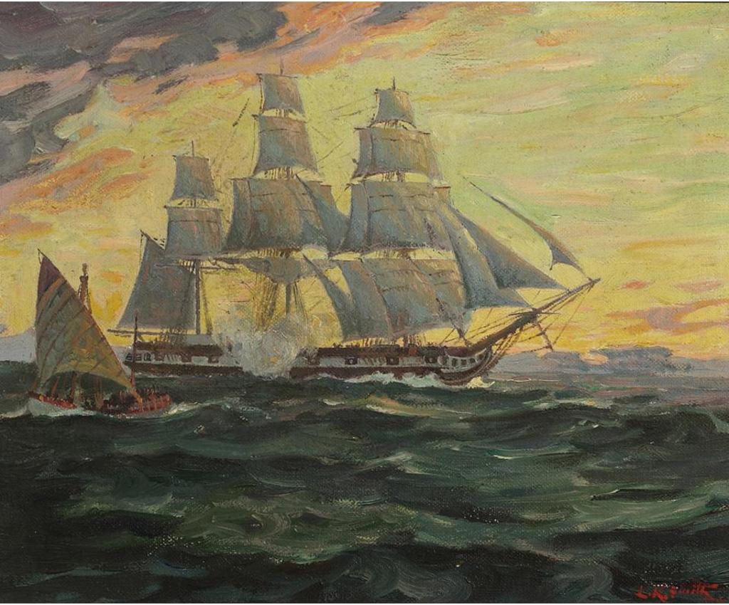 Lorne Kidd Smith (1880-1966) - Windjammer