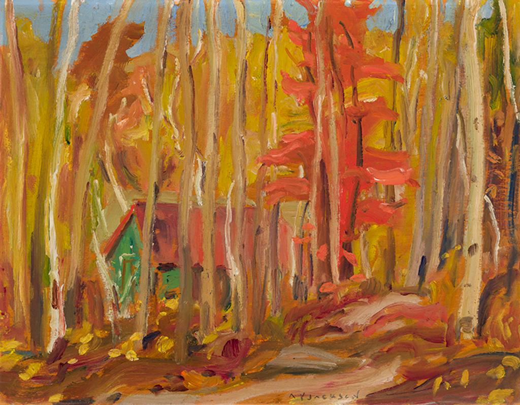 Alexander Young (A. Y.) Jackson (1882-1974) - Cabin in the Woods