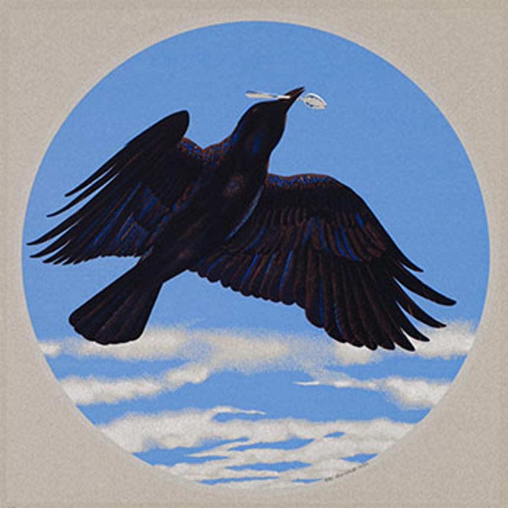 Alexander (Alex) Colville (1920-2013) - Crow with Silver Spoon