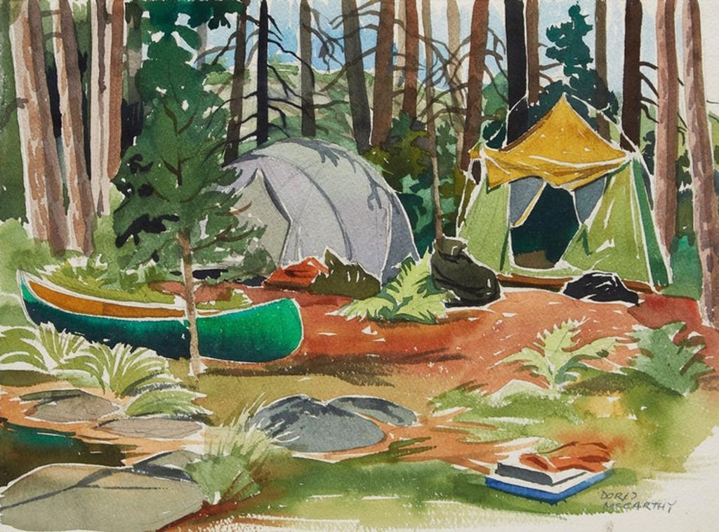 Doris Jean McCarthy (1910-2010) - Camping Trip, Killarney Park