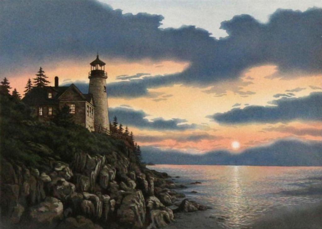 Kathleen Cantin (1951) - Hidden Cove; 1987