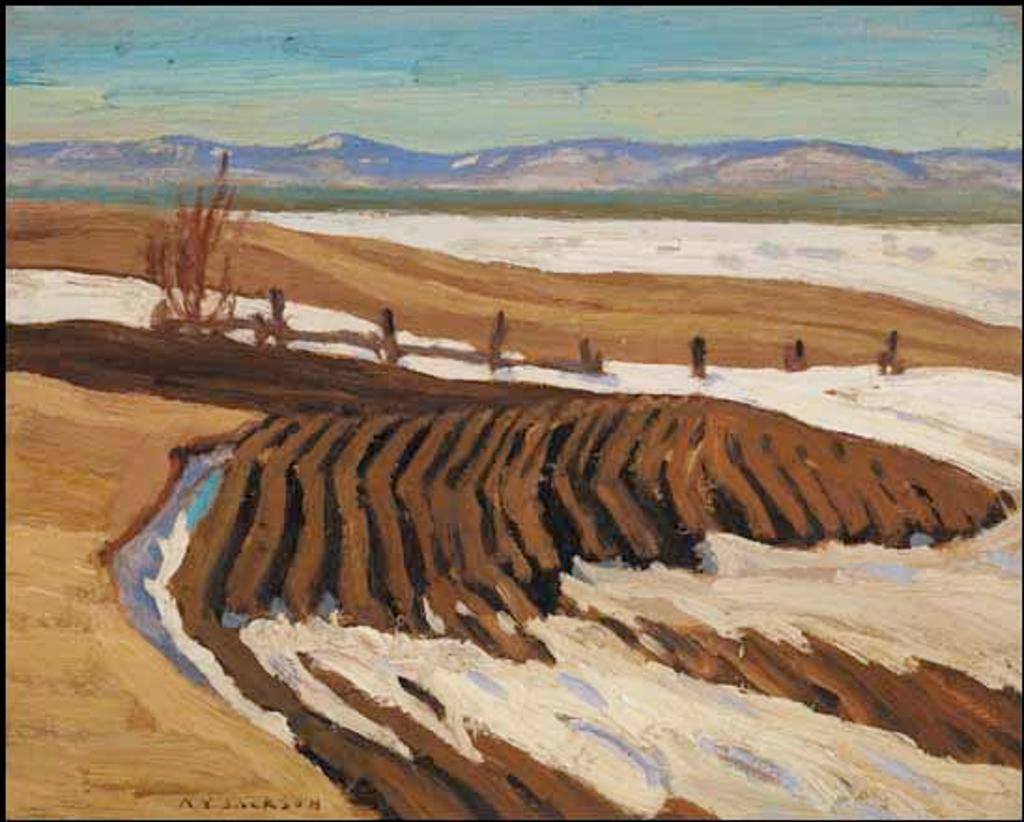 Alexander Young (A. Y.) Jackson (1882-1974) - Early Spring, Trois Pistoles