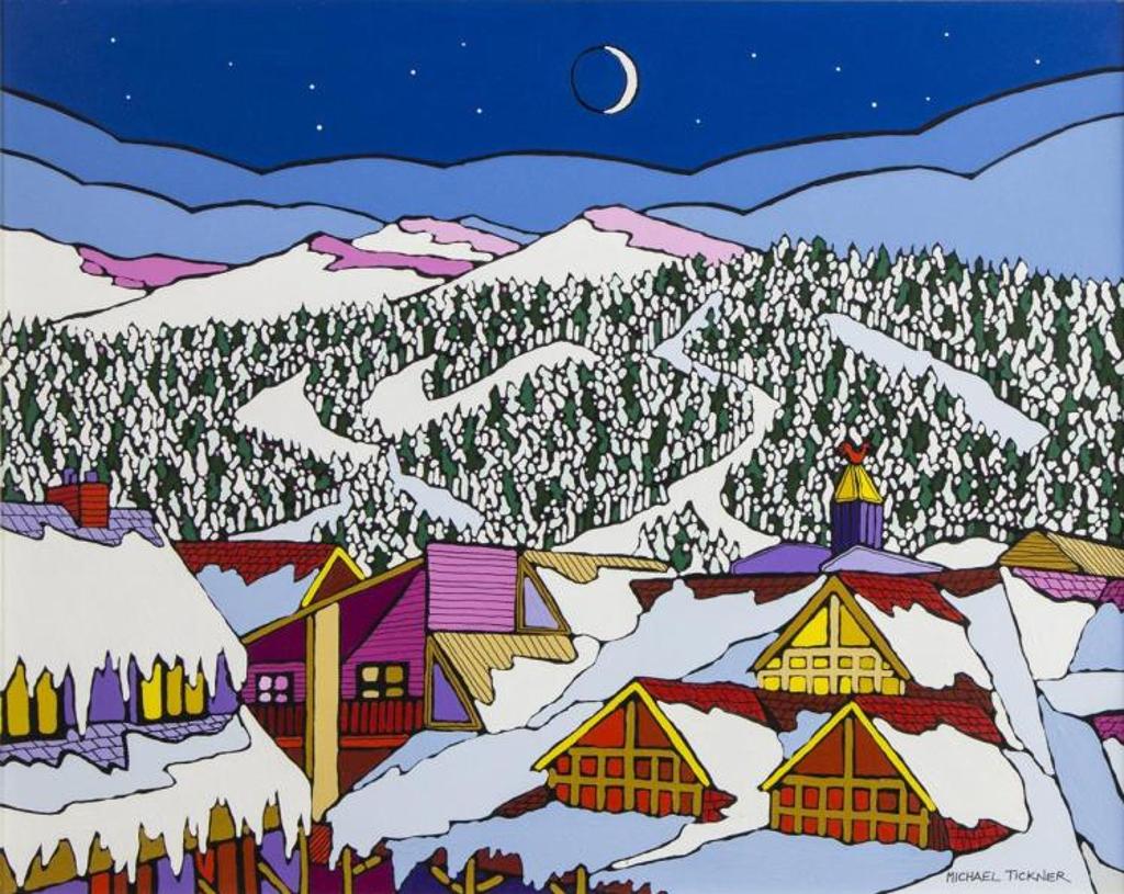 Michael A. Tickner (1947-2024) - Untitled - Whistler Village