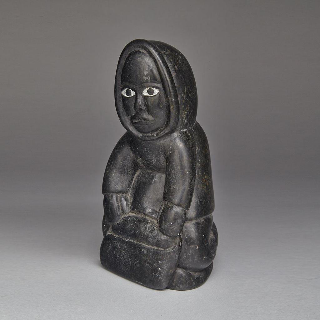 Abraham POV (1927-1994) - Kneeling Figure With Skin