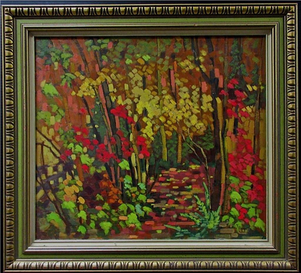 William James Donevan (1921) - Algonquin Scene Near Canoe Lake