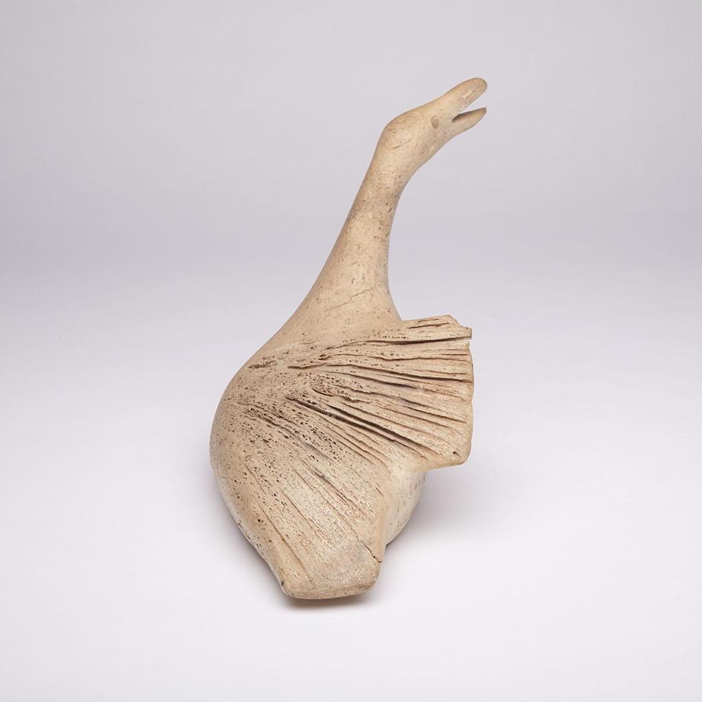 Karoo Ashevak (1940-1974) - Nesting Bird