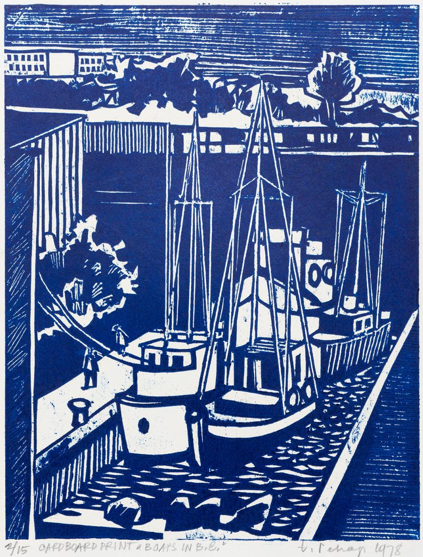 Eric Konstantin Pehap (1912-1971) - Boats in B.C.