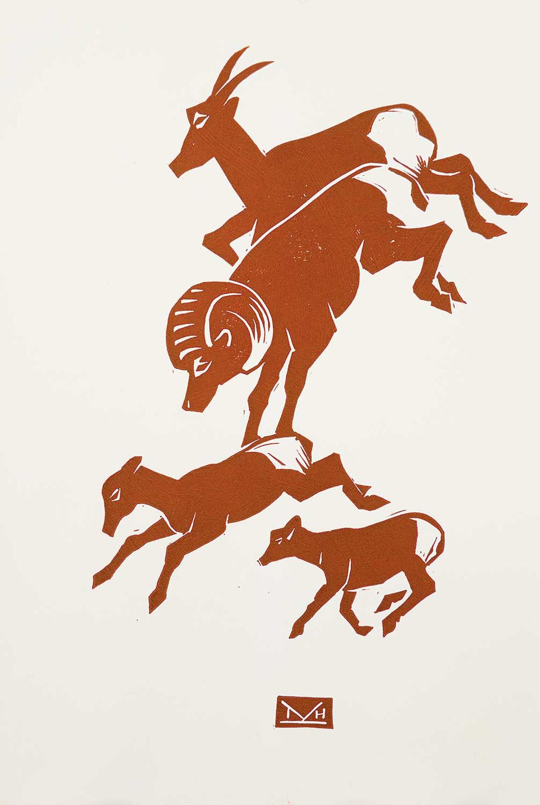 Illingworth Holey (Buck) Kerr (1905-1989) - Bighorn Sheep