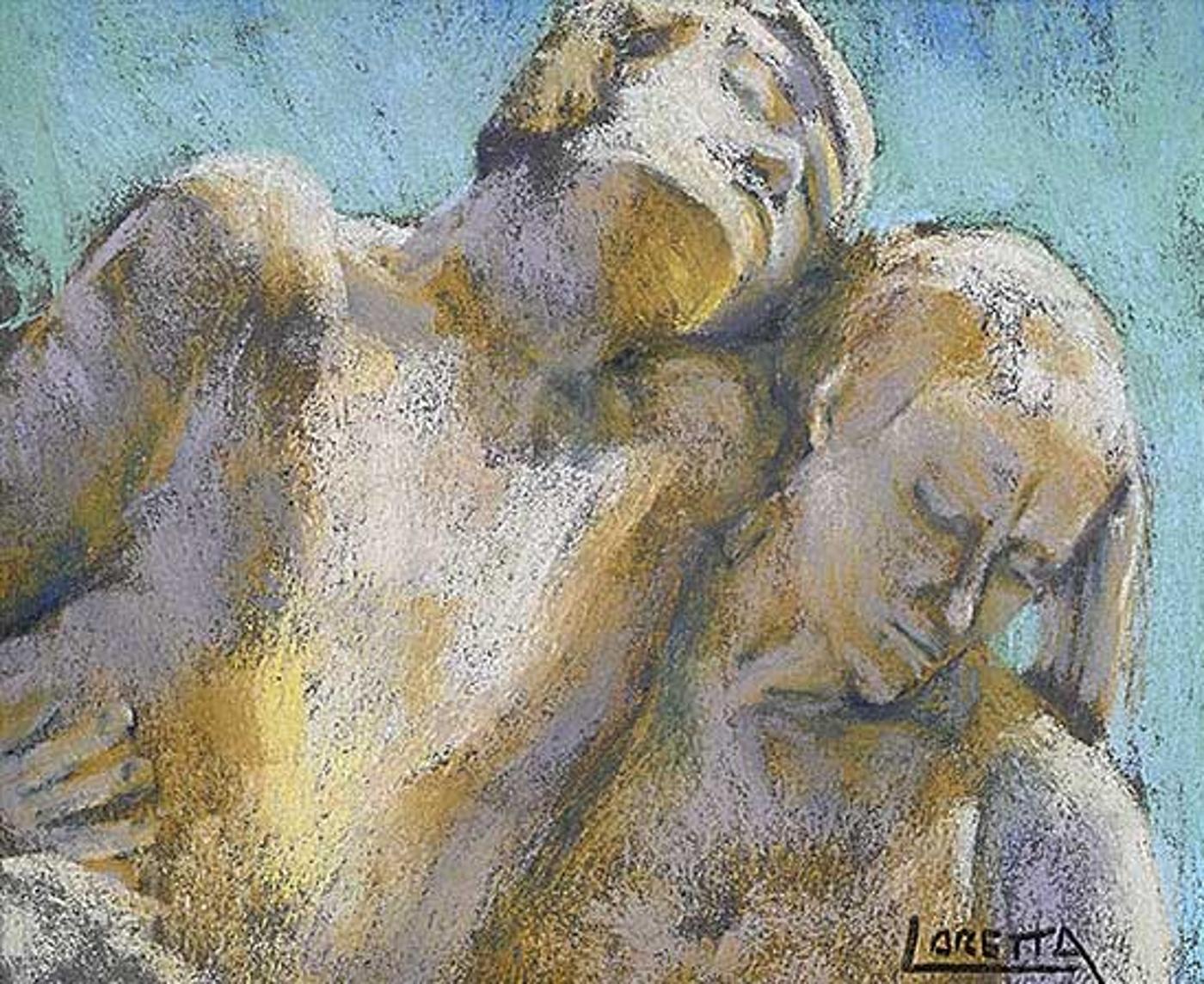 Loretta Secord (2021) - Untitled - Intertwined Figures