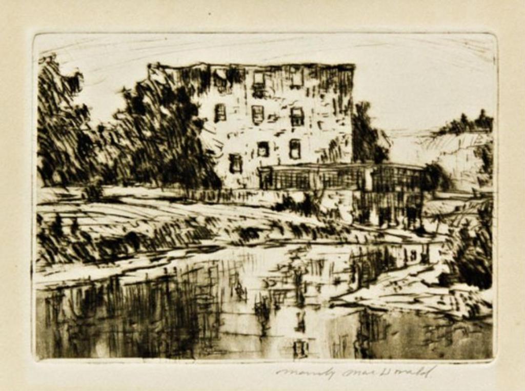 Manly Edward MacDonald (1889-1971) - The Old Mill