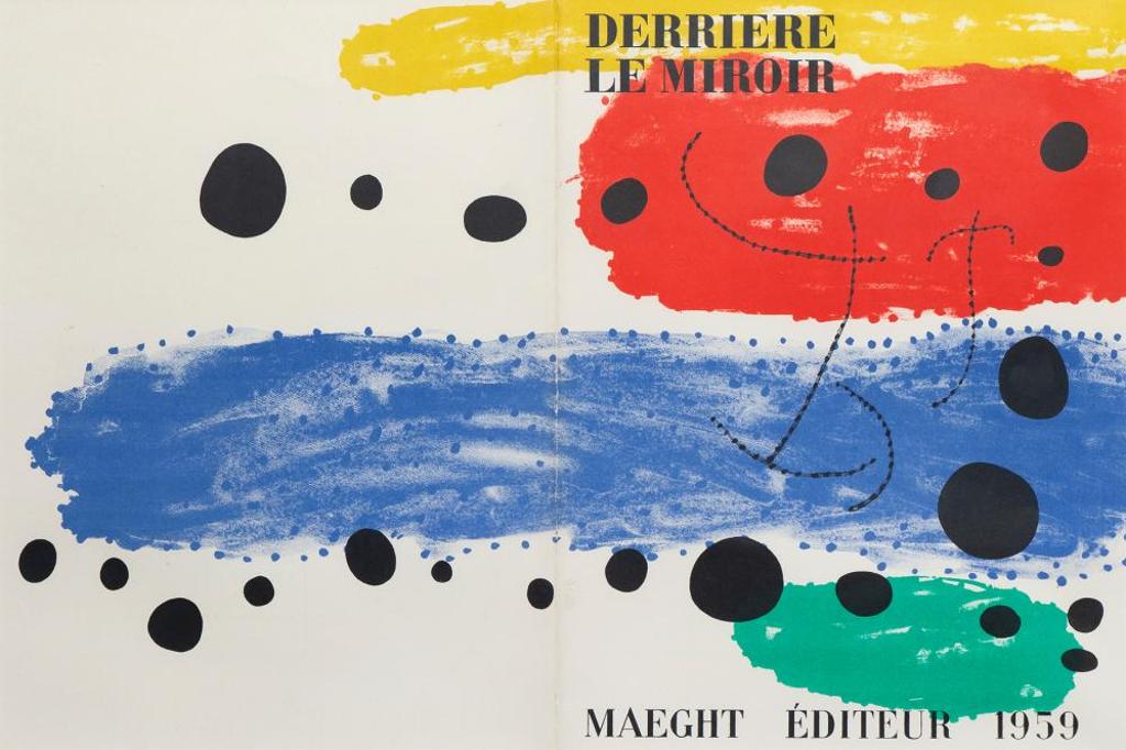 Joan Miró (1893-1983) - Derriere le Miroir
