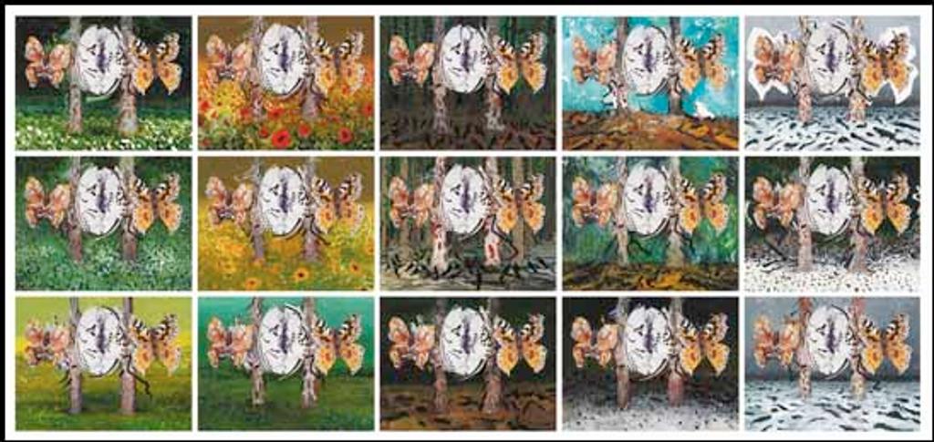 Jack Leaonard Shadbolt (1909-1998) - Contexts: Variations on Primavera Theme (16 works)