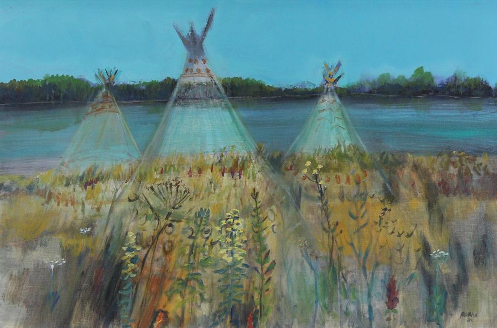 Jean Richards (1924-2015) - Mystical Encampment; 1982