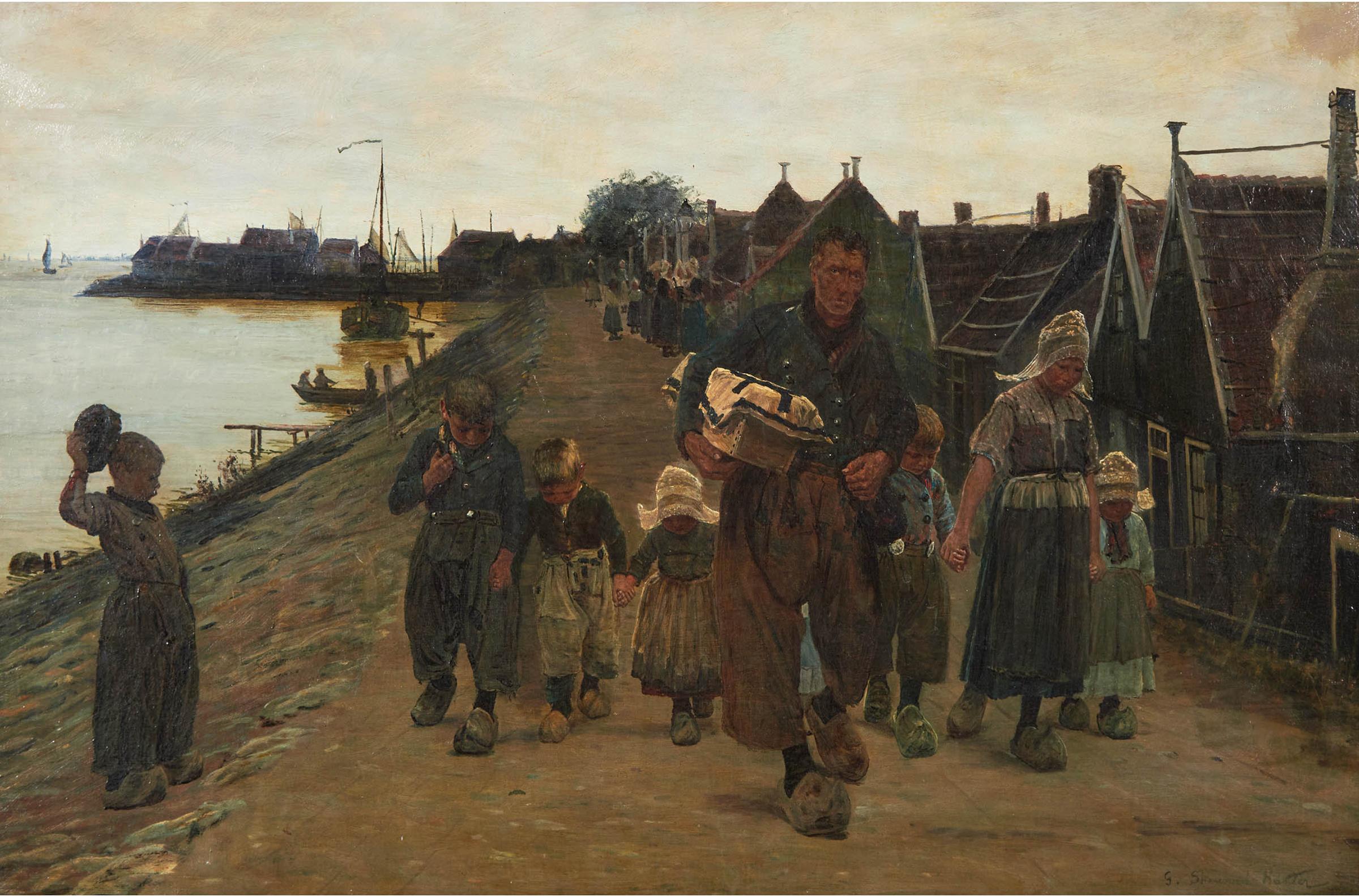 George Sherwood Hunter - Child's Funeral