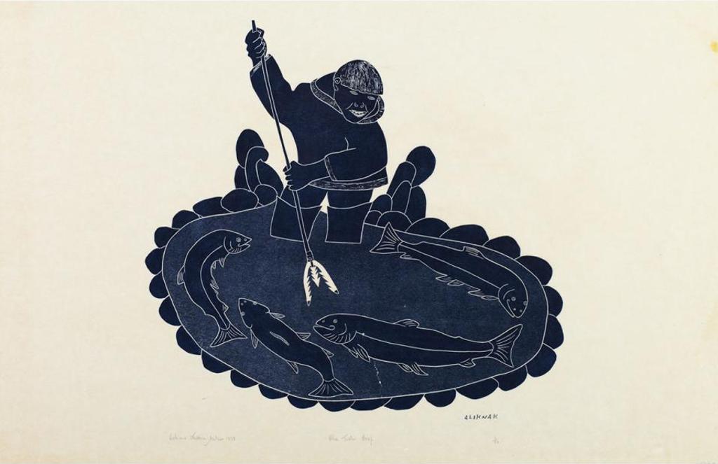 Peter Aliknak (1928-1992) - The Fish Trap