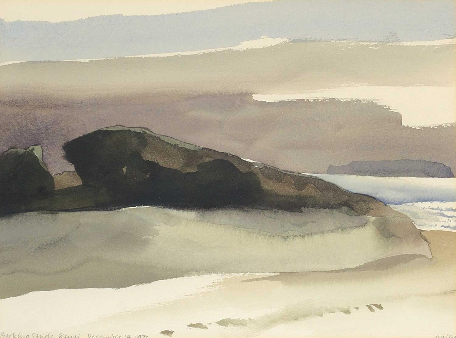 Norman Anthony (Toni) Onley (1928-2004) - Barking Sands, Kauai, December 14th