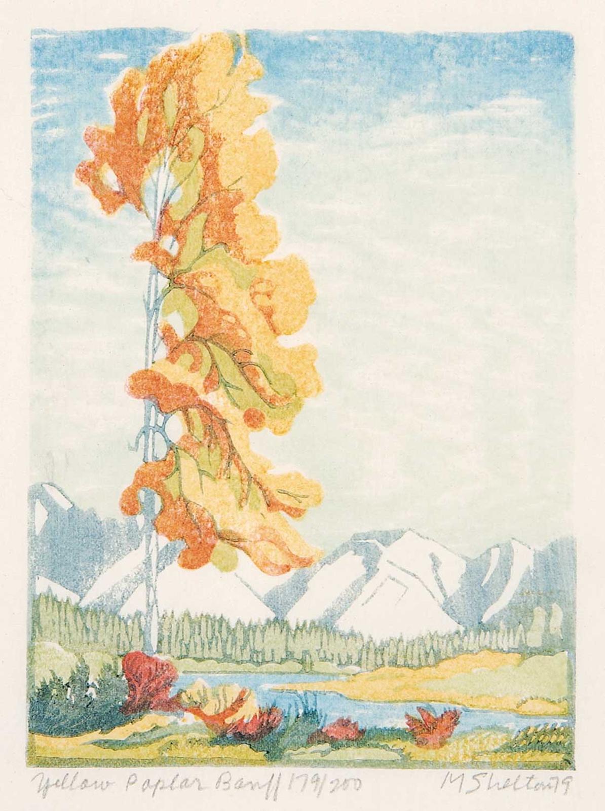 Margaret Dorothy Shelton (1915-1984) - Yellow Poplar, Banff #179/200