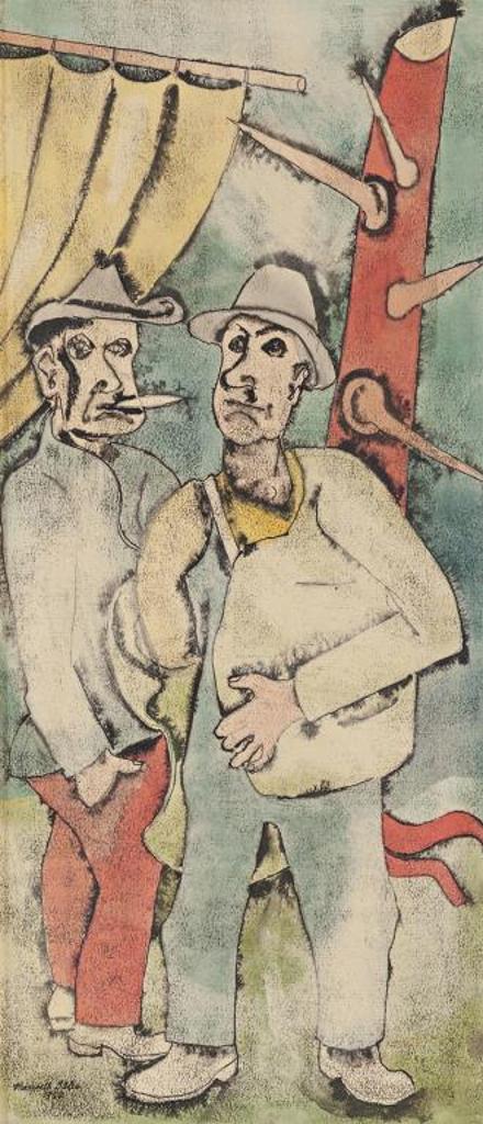 Maxwell Bennett Bates (1906-1980) - The Fair