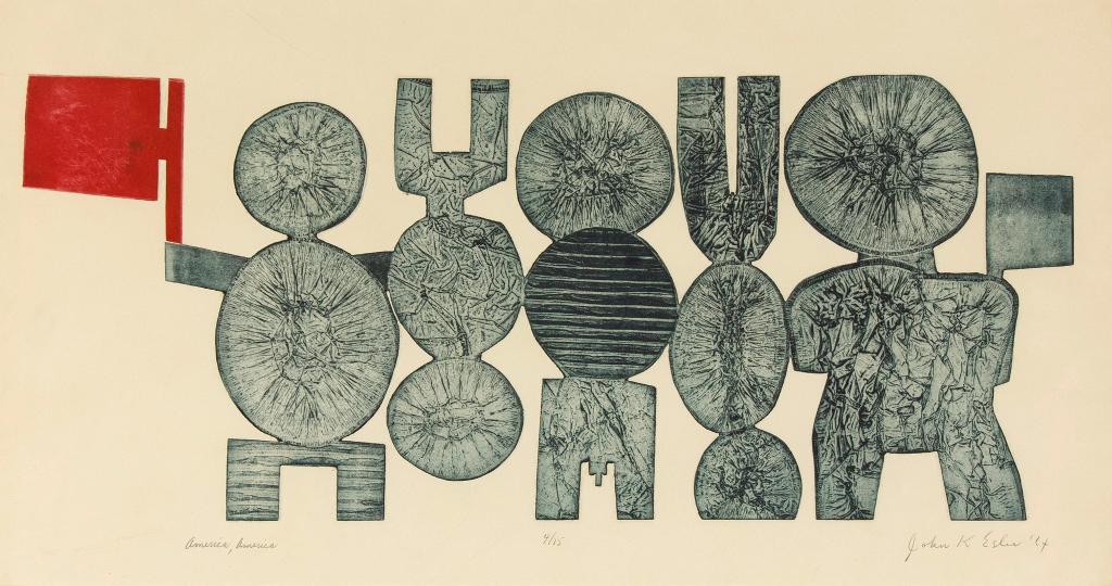 John Kenneth Esler (1933-2001) - America, America
