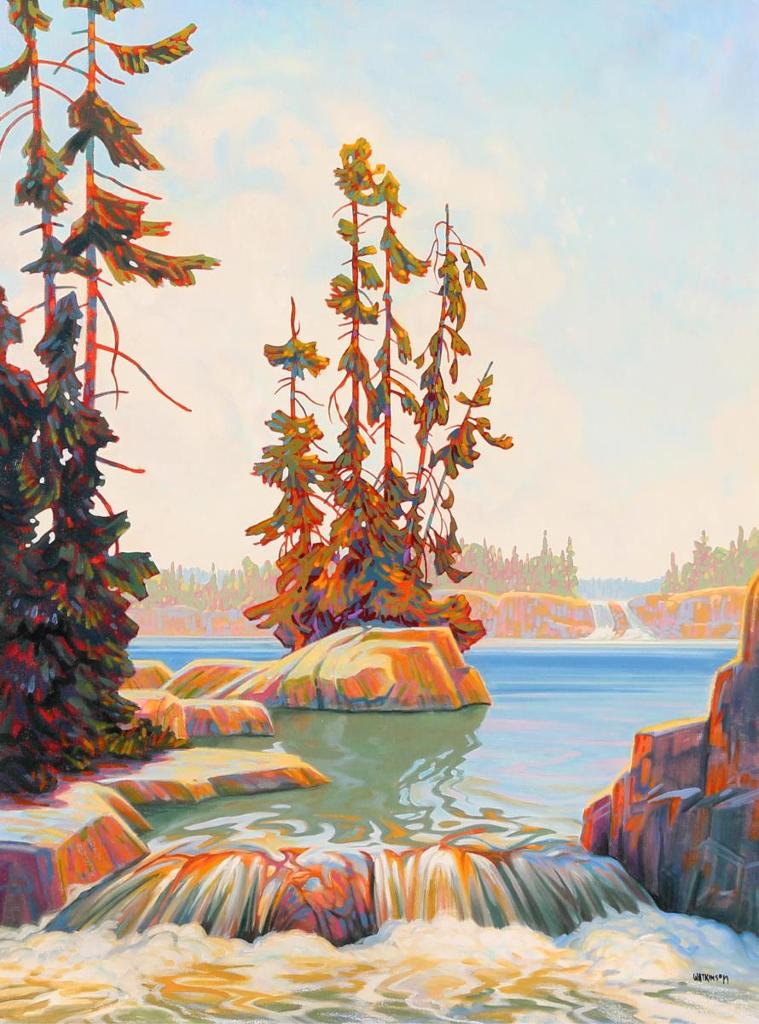 Terry Watkinson (1940) - Upstream Ii; 2012