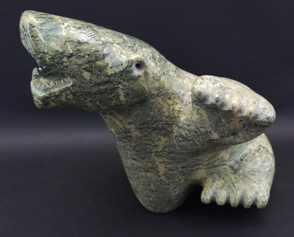 Nalenik Temela (1939-2003) - Seated Bear, c.1994