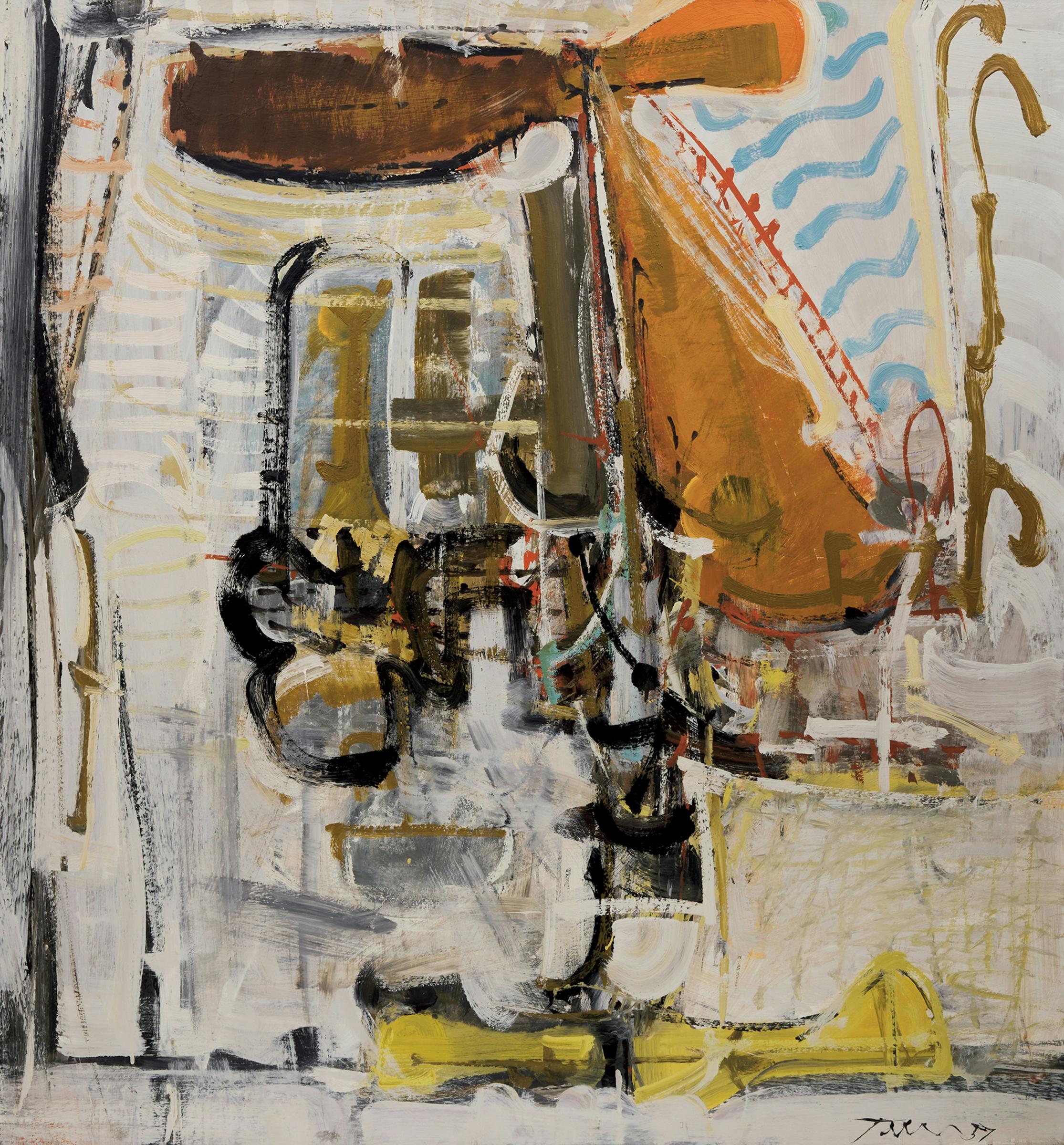 Harold Barling Town (1924-1990) - Variation on a Variation, 1957