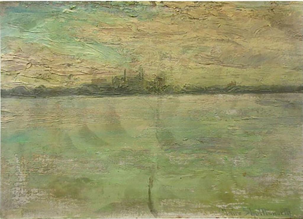 Claire Shuttleworth (1868-1939) - View Of City From The Bay