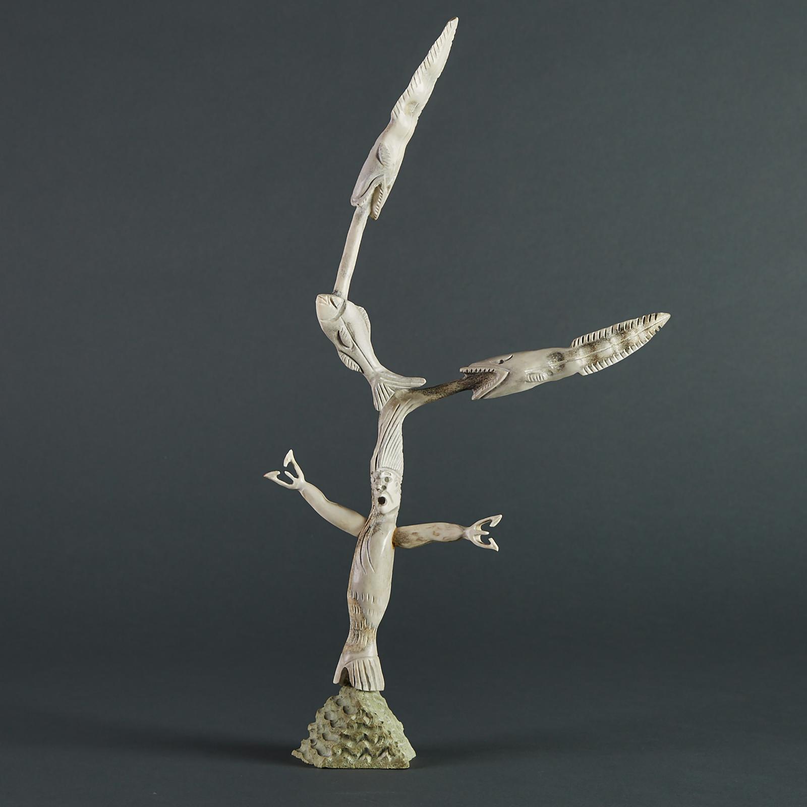Saitukie Tassugat - Sedna With Fish