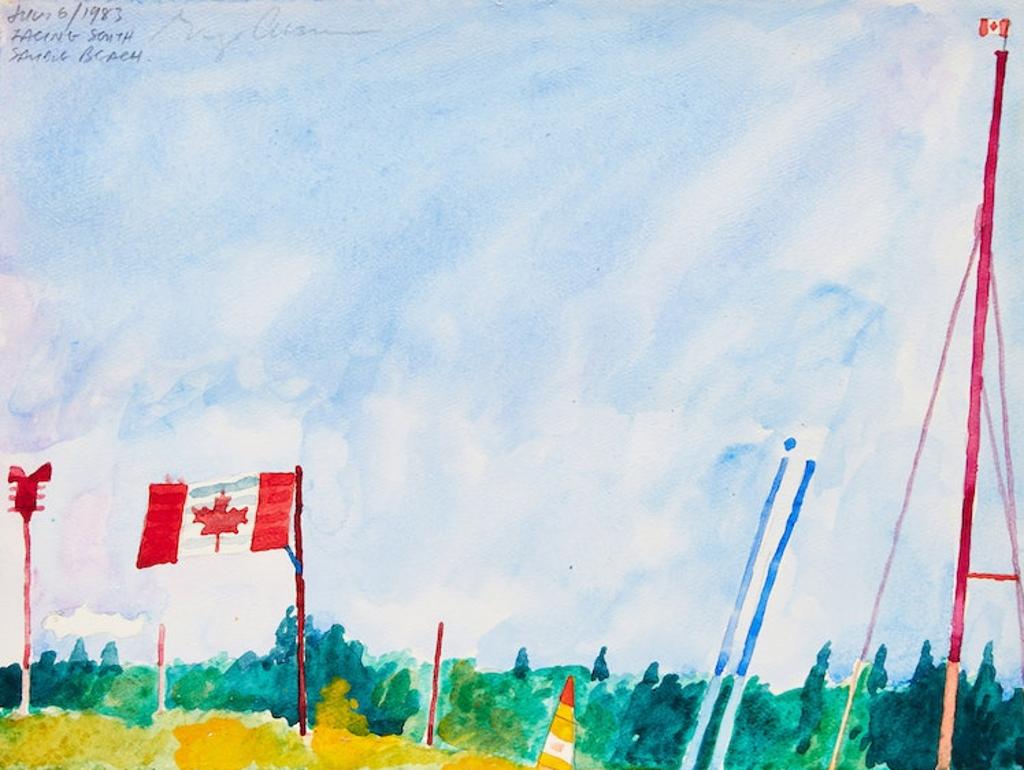 Gregory Richard Curnoe (1936-1992) - Facing South, Sauble Beach