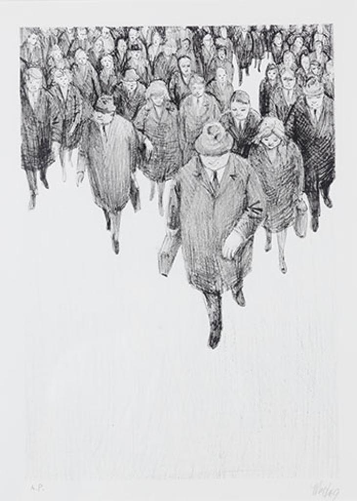 William Hodd (Bill) McElcheran (1927-1999) - Crowd #2 (03863/A90-100)