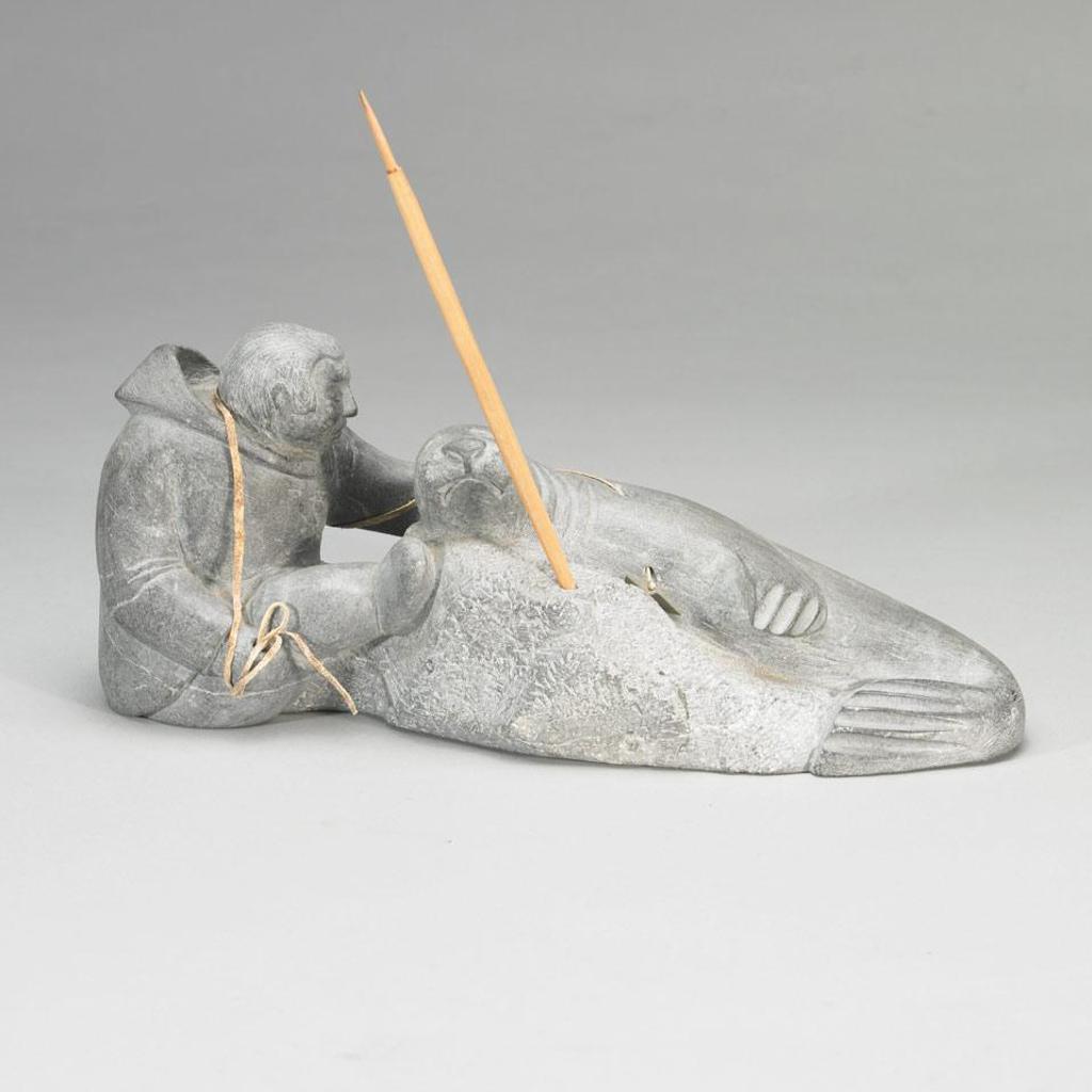 Alicie Eleetaluptuk - Hunter Pulling Walrus
