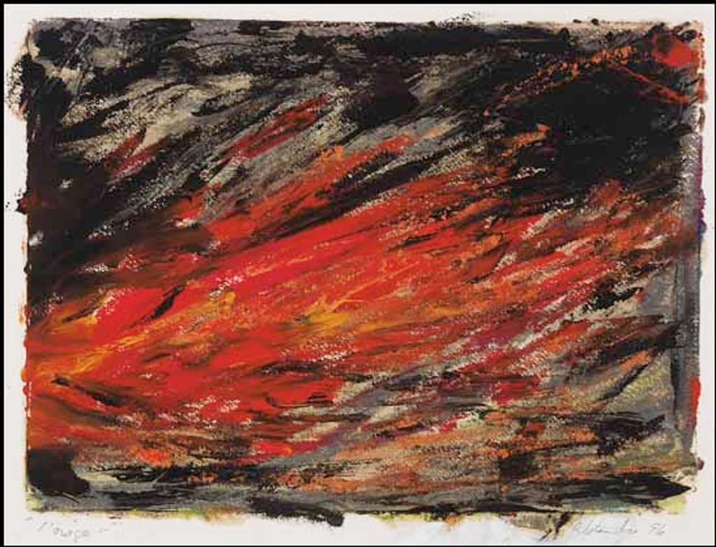 Rita Letendre (1928-2021) - L'orage