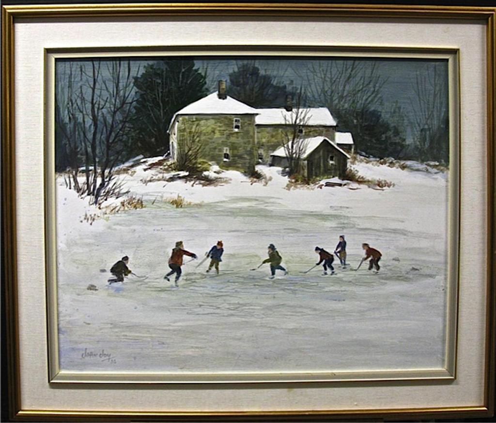 John Joy (1925-2012) - Eden Mills, Sunday Afternoon