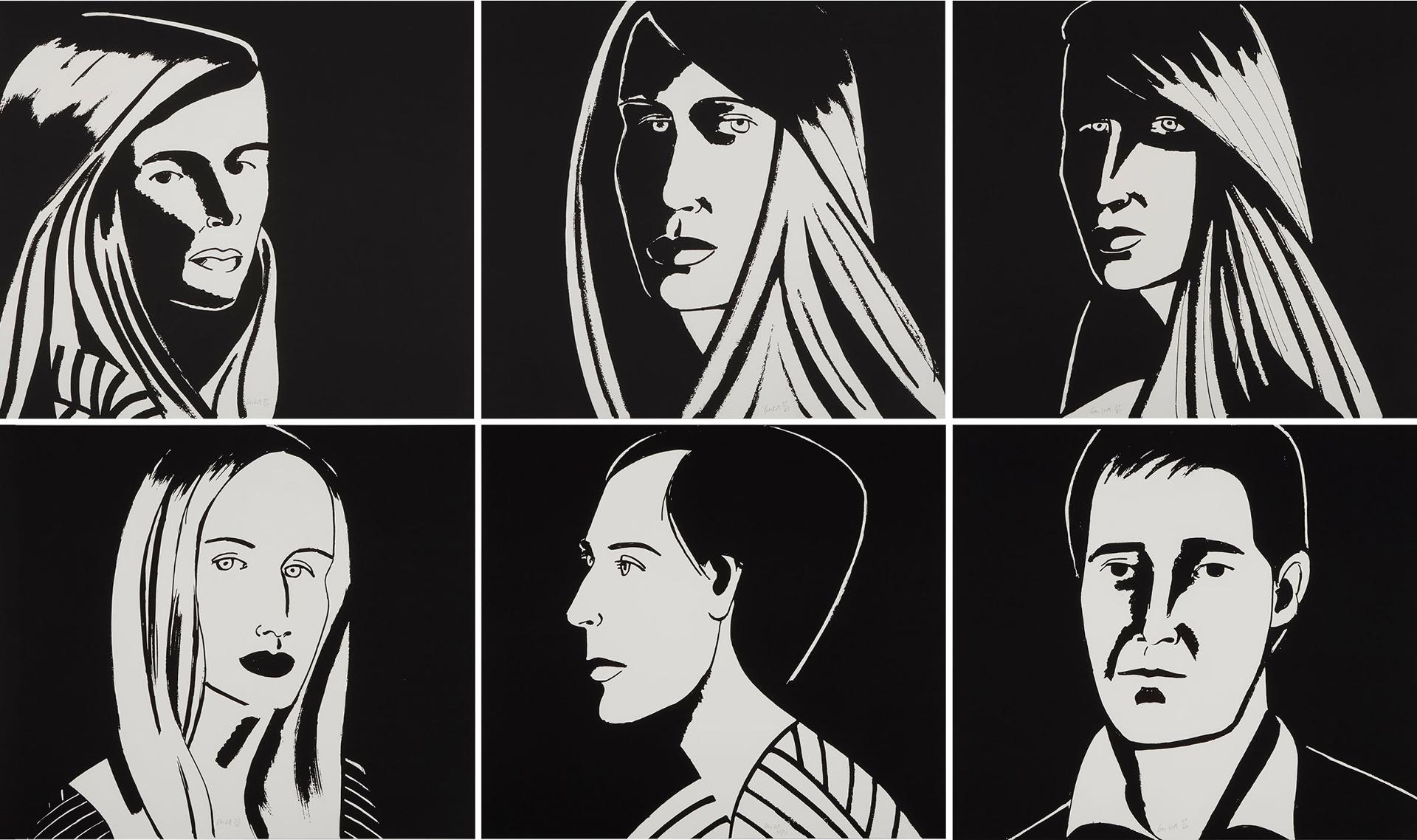 Alex Katz (1927) - Six Aquatints, 2013