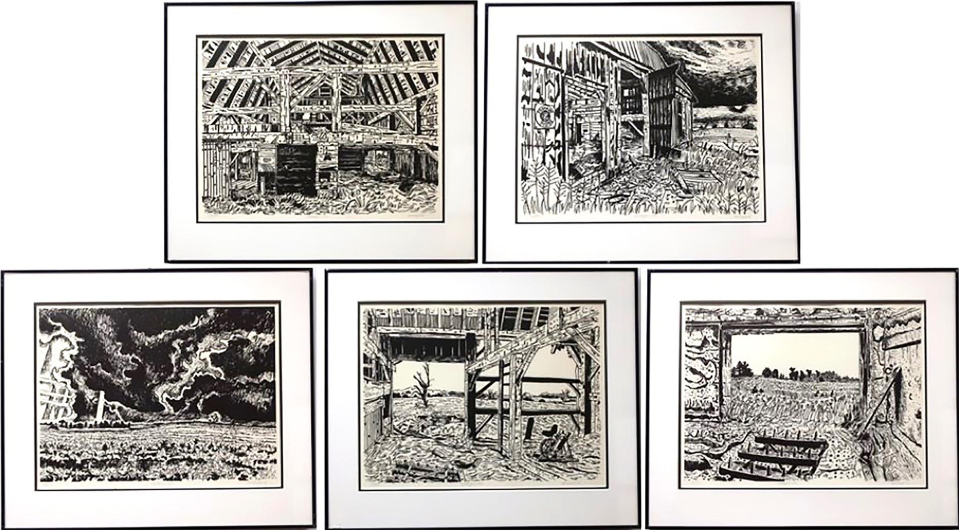 Clark Holmes Mcdougall (1921-1980) - Tisdale Farm, 1972