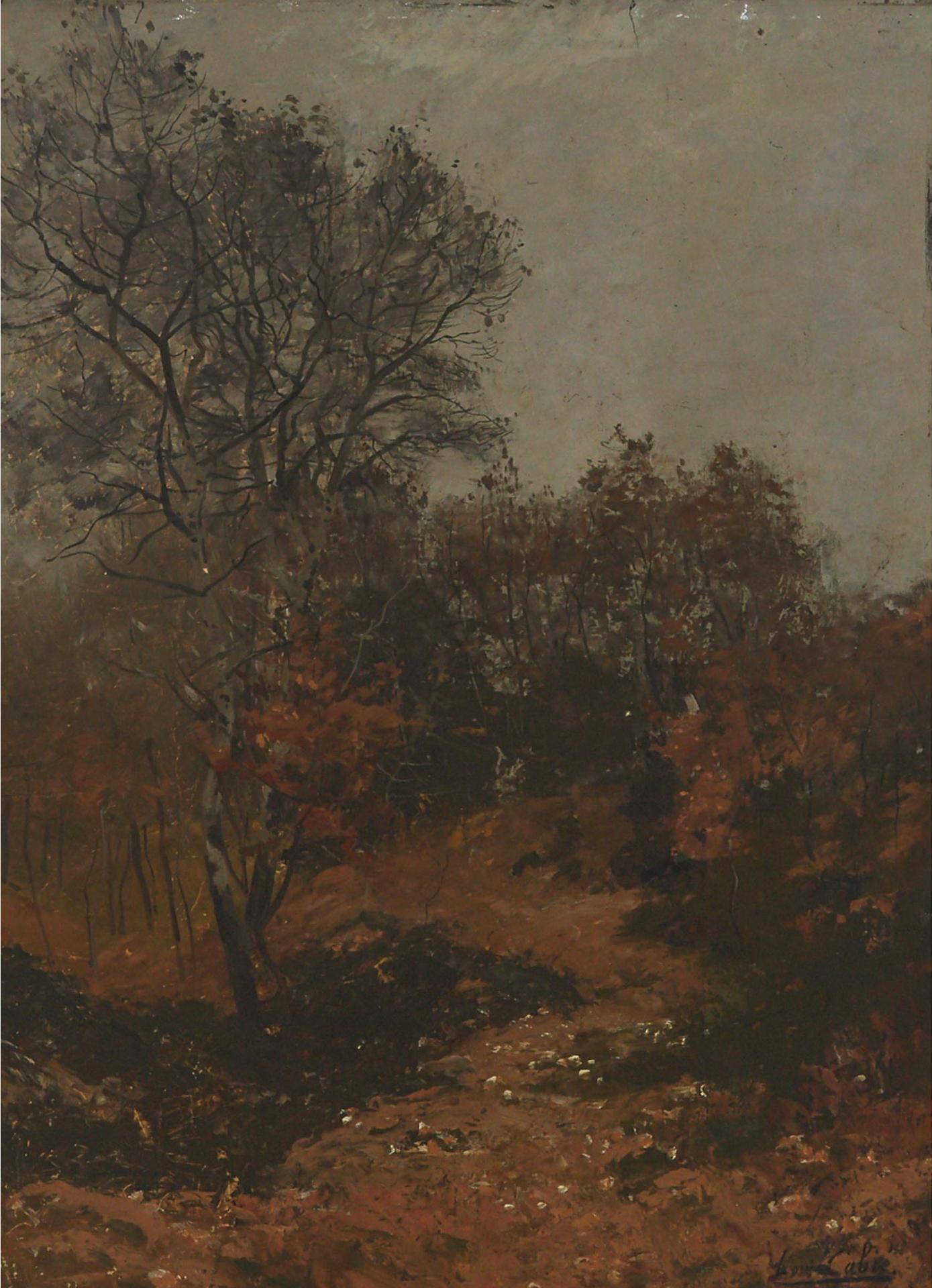 Louis Alexandre Cabié (1853-1939) - Barbizon Landscape